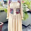 IMG_1713 Corset Lace-Up Peasant Dress