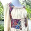 IMG_1719 Corset Lace-Up Peasant Dress