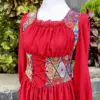 IMG_1758 Corset Lace-Up Peasant Dress
