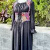 IMG_1782 Corset Lace-Up Peasant Dress