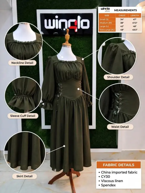 WhatsApp Image 2026-09-18 at 21.47.56 Corset-Lace Peasant Dress