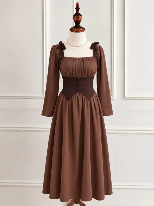 WhatsApp Image 2026-10-06 at 00.26.06 (5) Renaissance Corset Overlay Dress