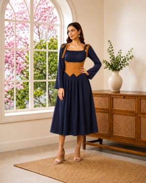 Renaissance Corset Overlay Dress